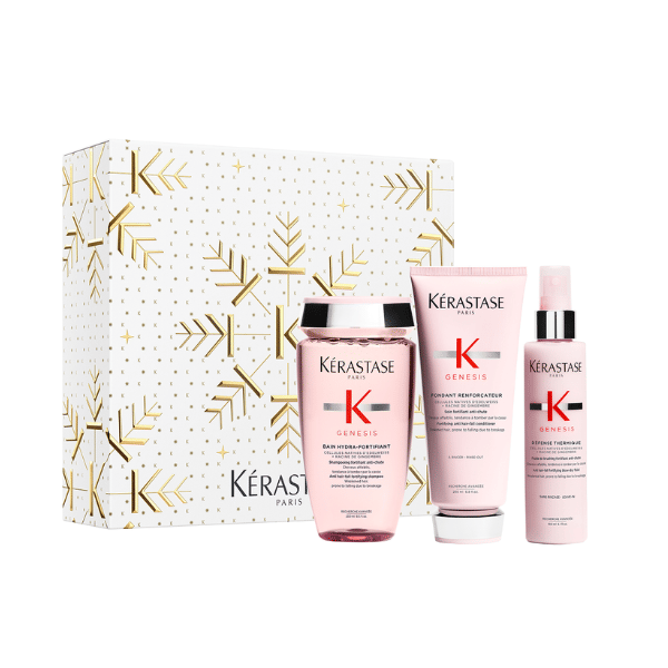 Kerastase Genesis Trio-Geschenkset (Bain Hydra, Fondant, Thermique)