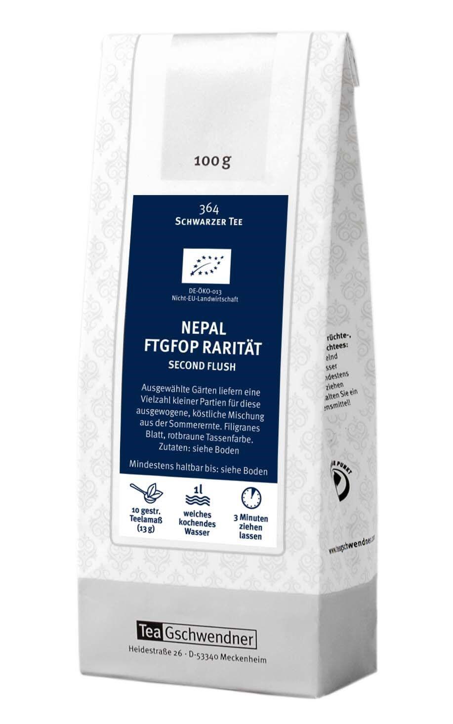 364 - Black Tea - Nepal FTGFOP Rare Second Flush Organic