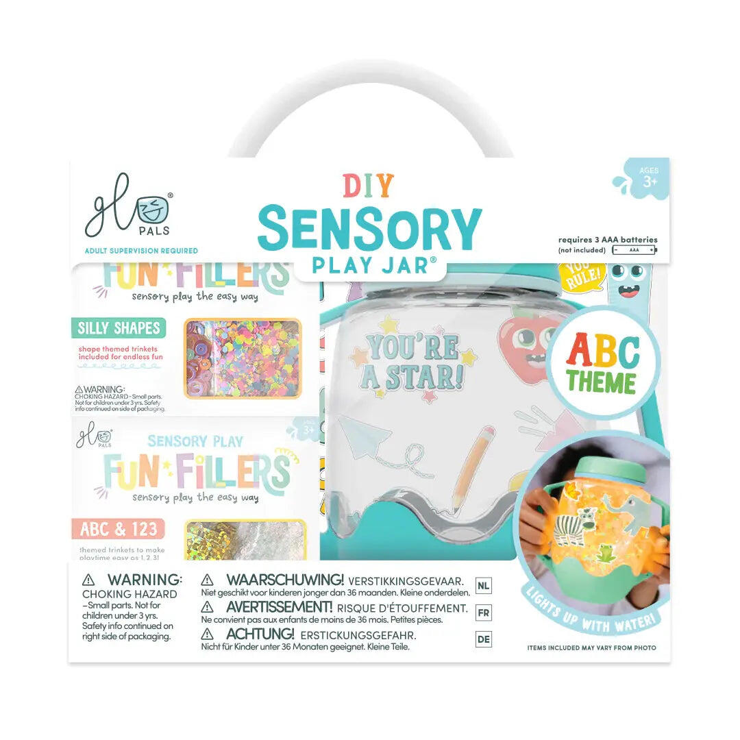 DIY Sensory Jar Gift Set - ABC Theme
