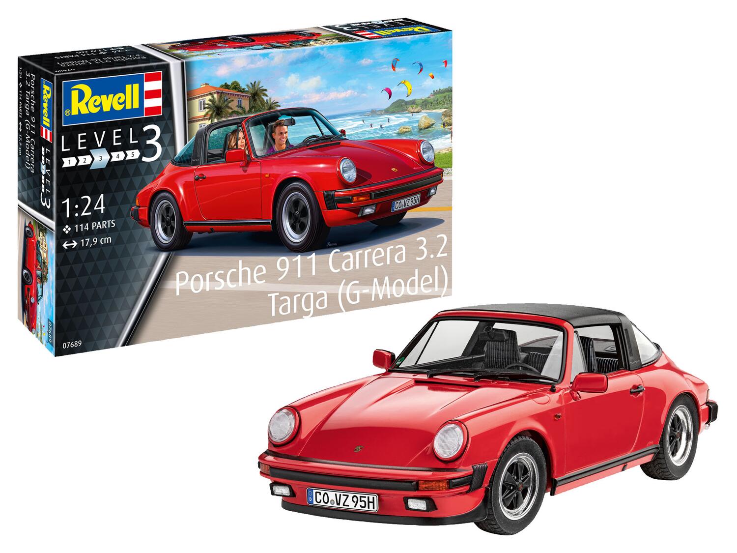 Revell Revell Kit 07689 Porsche 911 Carrera 3.2 Targa Letzshop