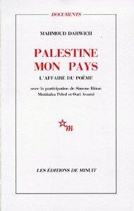 Darwich/Bitton: Palestine mon pays l'affaire du poeme