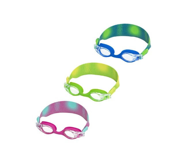 Bestway Lunettes de natation Splashflex pour enfants à partir de 7 ans, assorties en 3 coloris