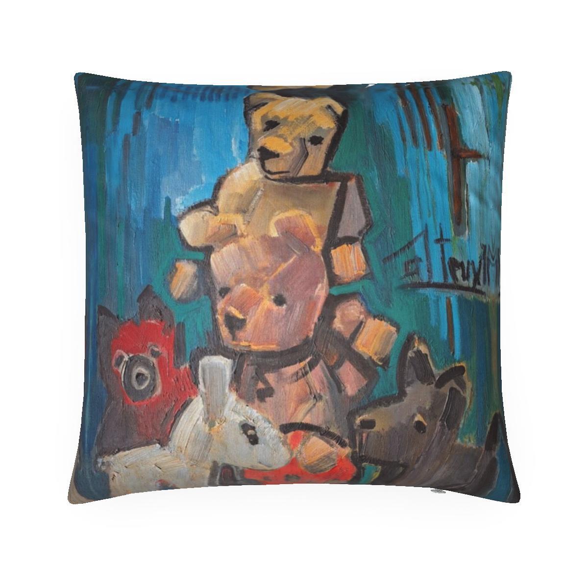 Noble coussin en velours Sweetness Remembered