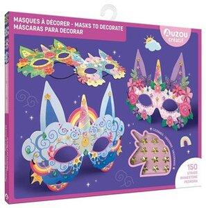 Ortal Ophelie: Masques a decorer - licornes