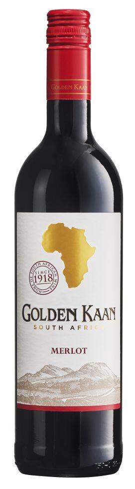 Golden Kaan Rotwein Merlot trocken Südafrika 1 x 0,75 L