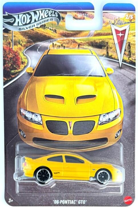 Hot Wheels - Silver Series - #GRT01 JKY10 - '06 Pontiac GTO - 1/64 