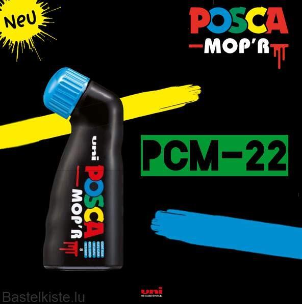 LE NOUVEAU POSCA MOP'R POUR DES FORMATS XXL[PCM-22