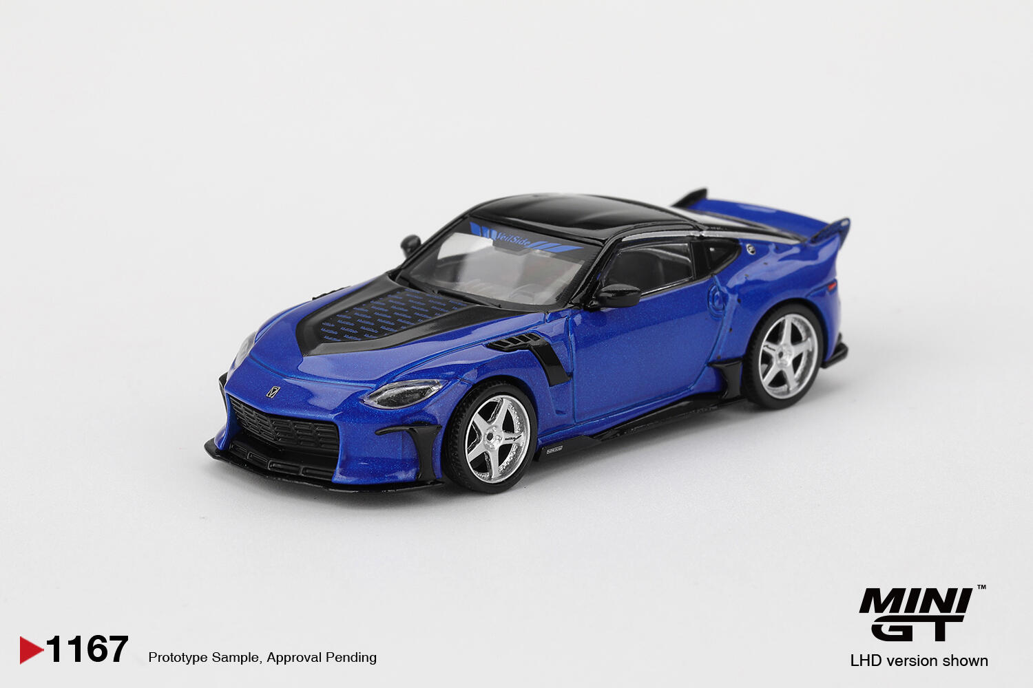 [Vorbestellbar] MINI GT - #MGT01167-L - Nissan Z VeilSide FFZ400 - Seiran Blue - 1/64