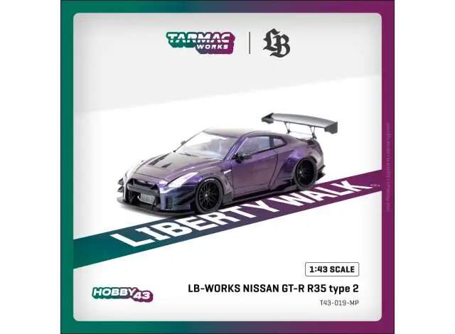 Tarmac Works - #T43-019-MP - LB-WORKS Nissan GT-R (R35) | Letzshop