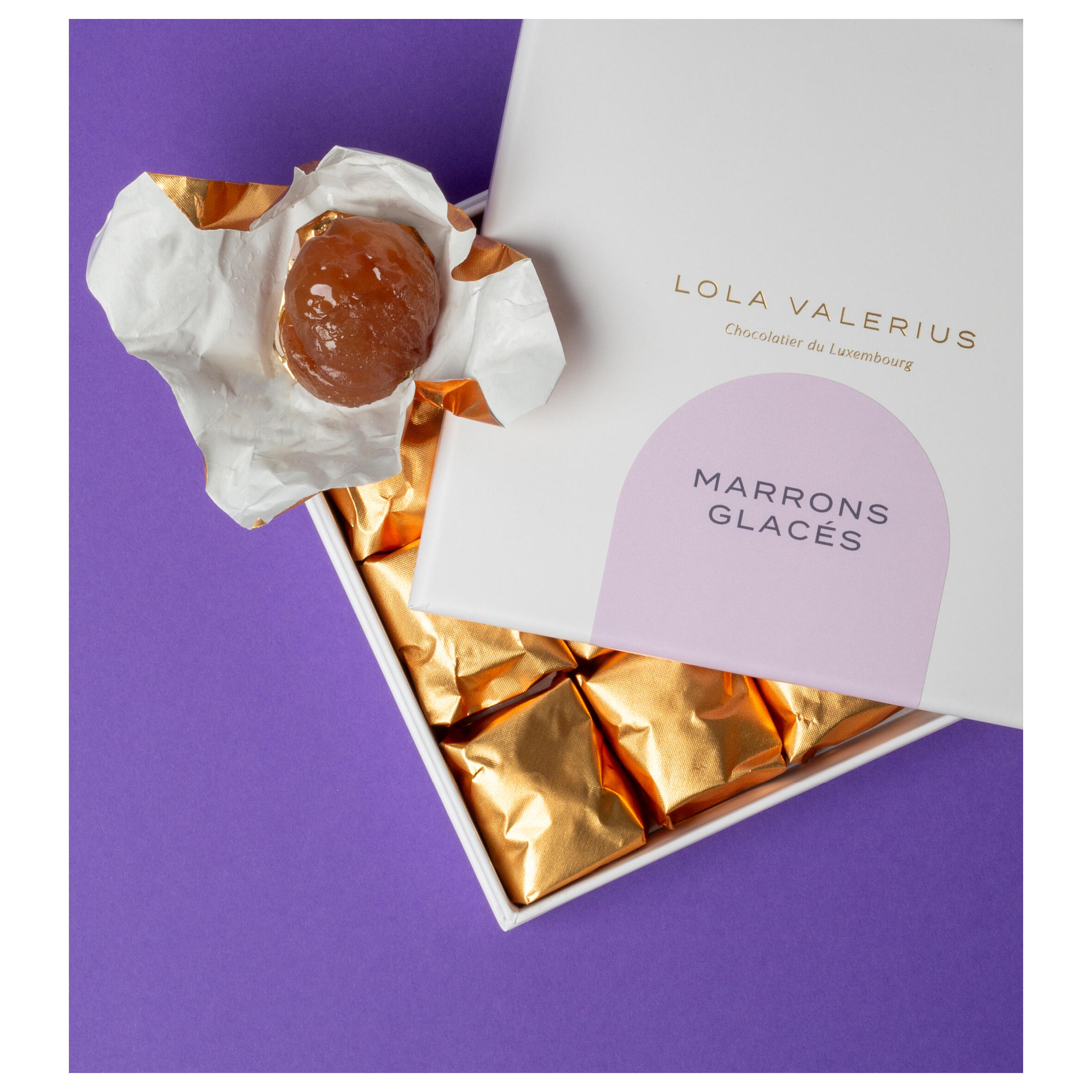 Marrons glacés - 9 pièces