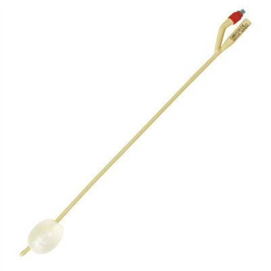 Sonde a ballonnet 5–15 ml, CH 18, Rusch Gold en Silkolatex, usage courant, 40 cm
