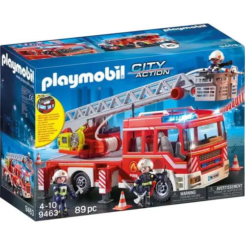 PLAYMOBIL 9463 Feuerwehr-Leiterfahrzeug