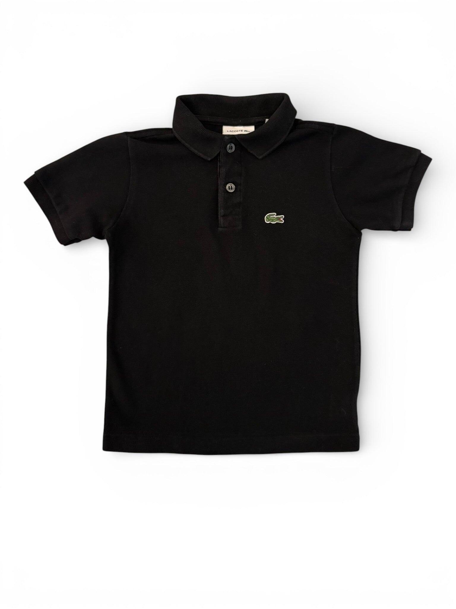 Lacoste polo noir (4 ans)