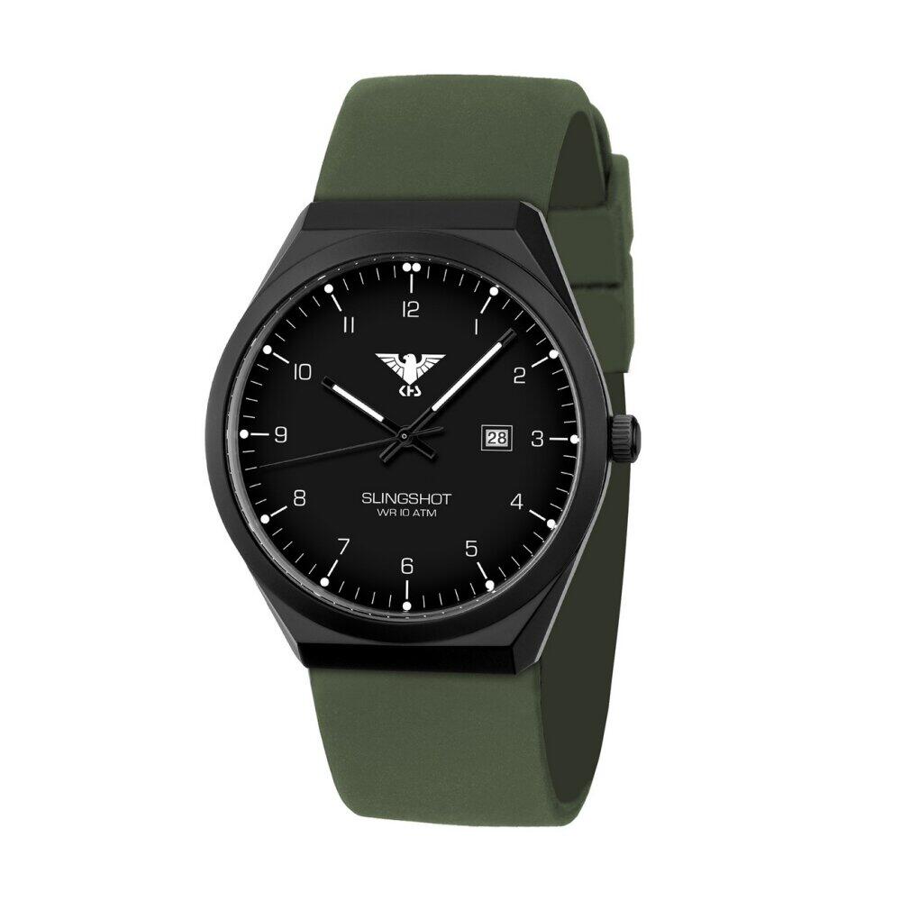 KHS - KHS.SLIBS.SO - Armbanduhr - Herren - Quarz - SLINGSHOT Black Steel
