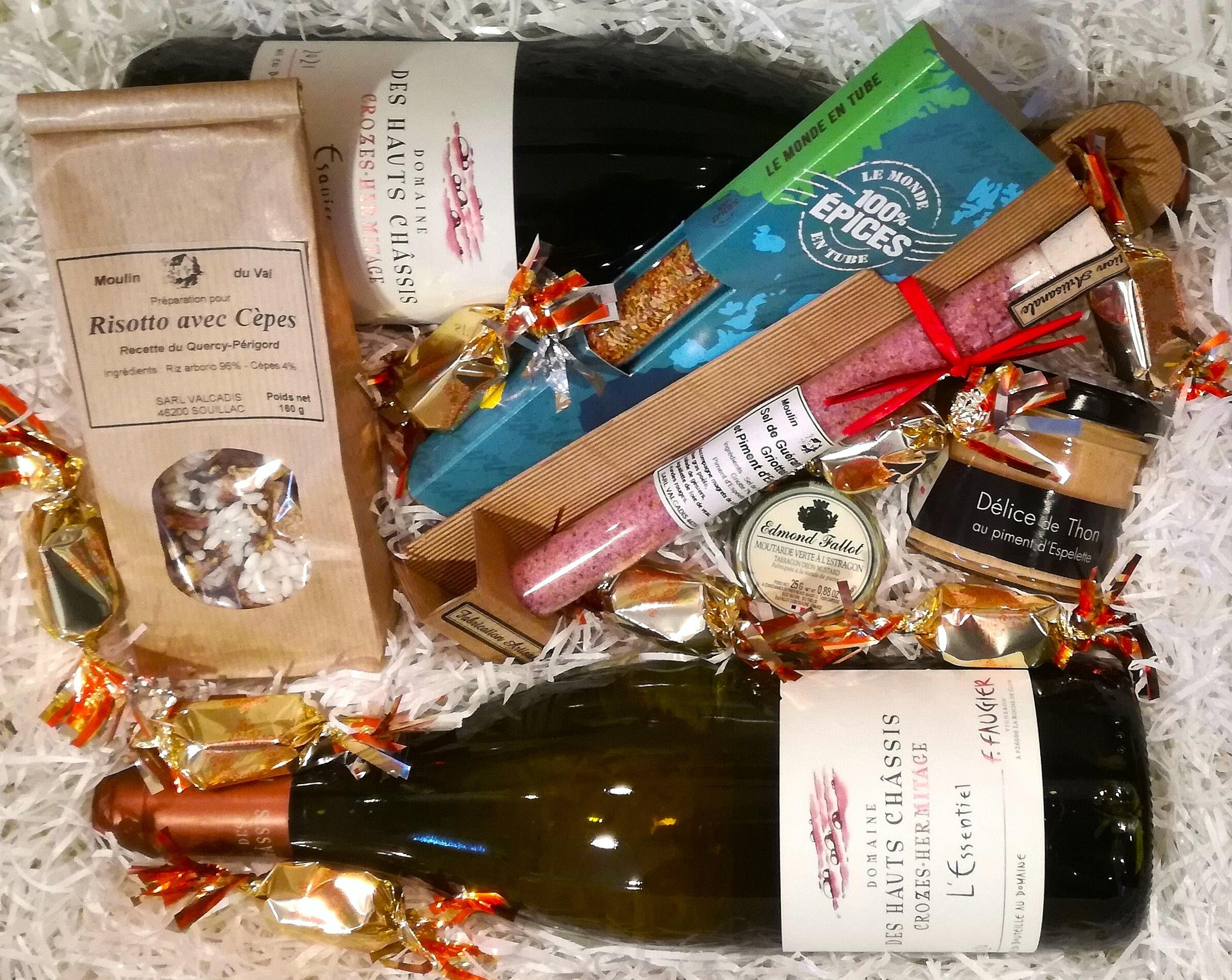 Gourmet Gift Box 'Duo Vallée du Rhône BIO 