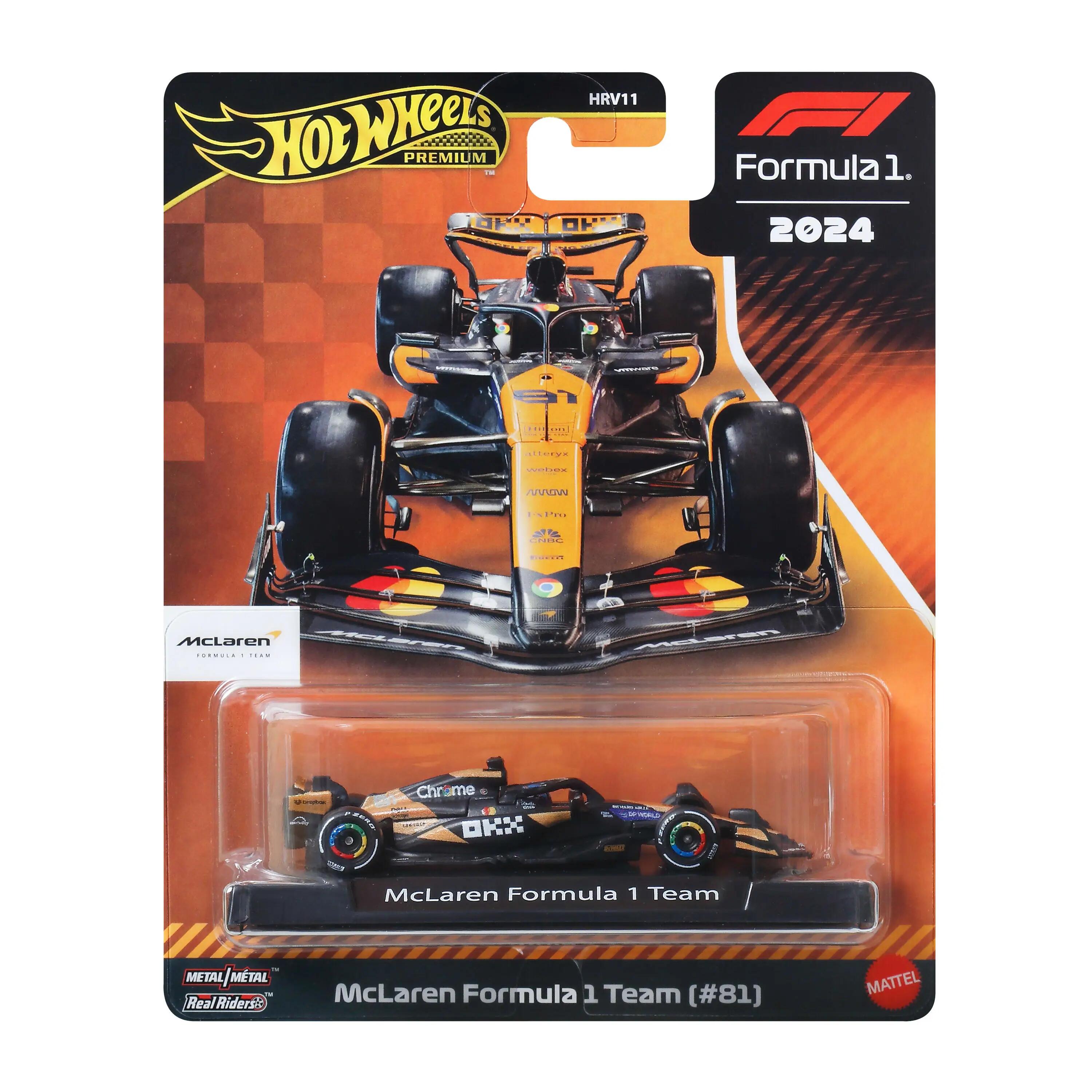 Hot Wheels - Formula1 1/64 Oscar Piastri McLaren MCL38 #81 (JBM25)