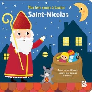 Livre sonore a toucher : saint-nicolas