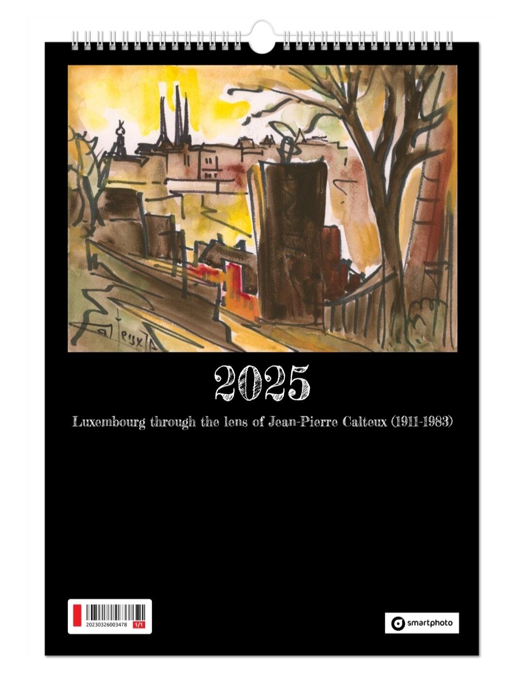 Wandkalender Luxembourg Art Collection 2025