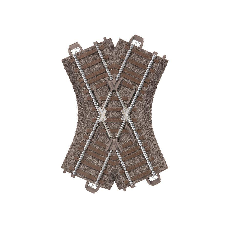 Trix H0 Gleiskreuzung Länge 103,3 mm / 4-1/16'