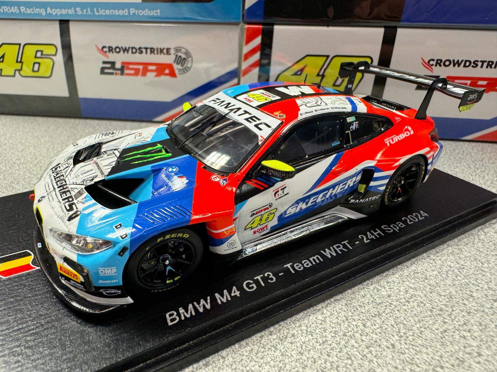 Spark Models SB799 BMW M4 GT3 No.46 Team WRT 24H Spa | Letzshop