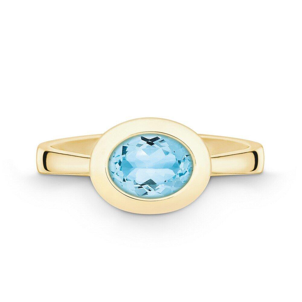 Quinn - 521400658 - Bague - Femme - Or jaune 585 - Taille 56