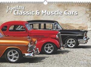 Legendary Classic & Muscle Cars 2026 Maße (B/H): 42 x 29,5 cm, Fotokalender