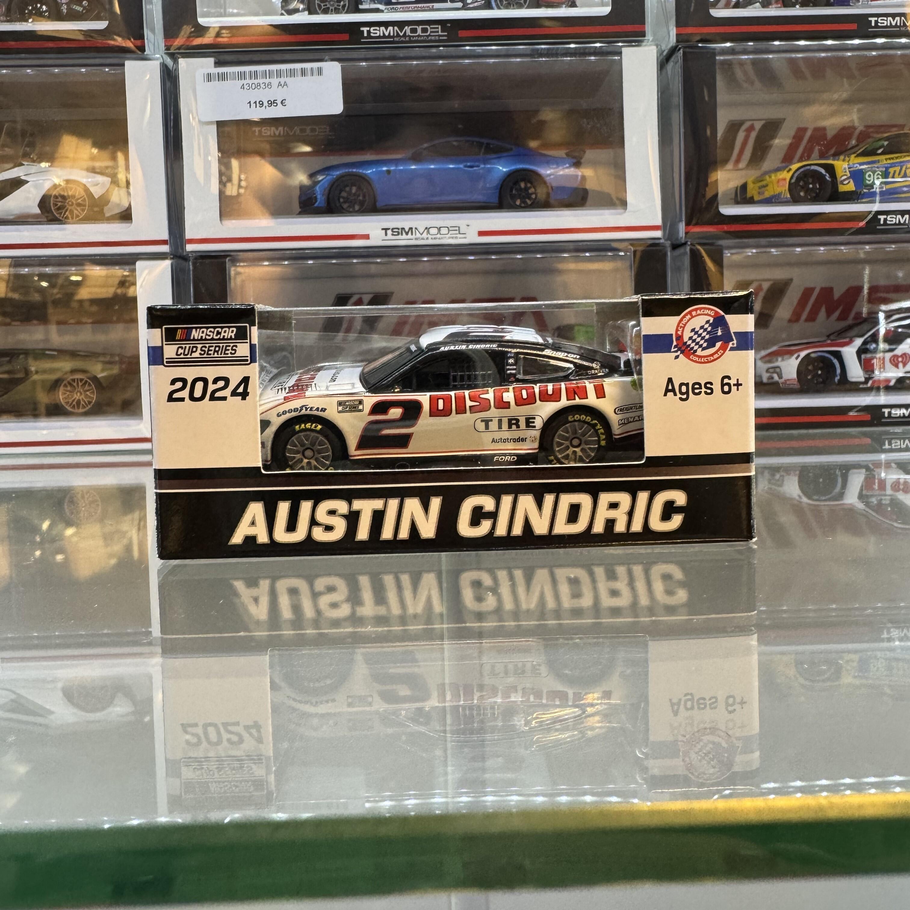 Lionel Racing - #CX22465DCTAE - Nascar Cup Series 2024 - Austin Cindric #2 Discount Tire 2024 Mustang - échelle 1:64