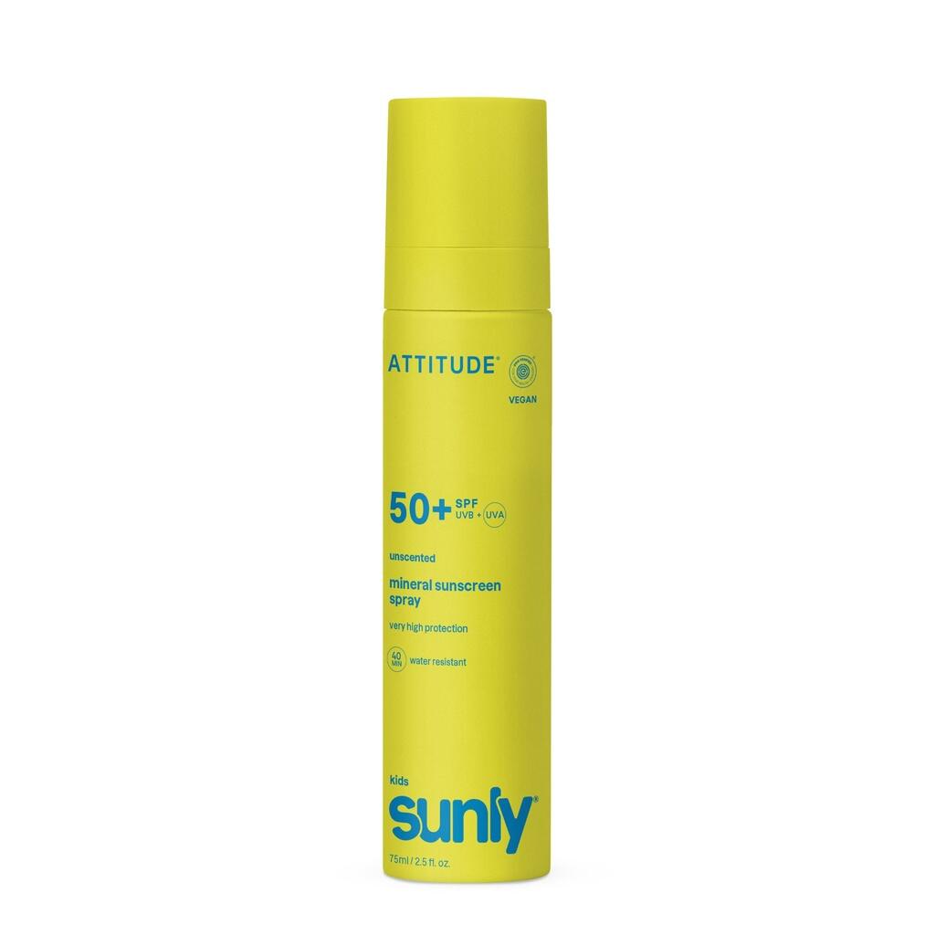 Mineralischer Sonnenschutz-Spray für Gesicht und Körper – Kinder – SPF 50 – Duftfrei