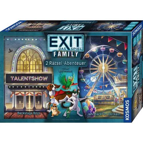 EXIT® - The Game - Family 2 - Backstage Boys / Carnival in the Dark