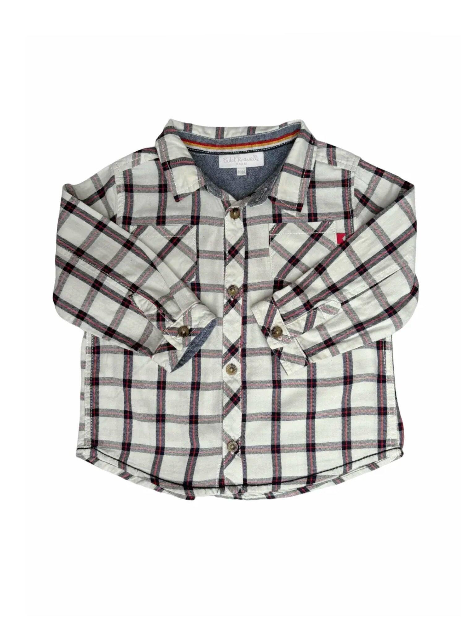 Cadet Rousselle Chemise à carreaux (18 mois)