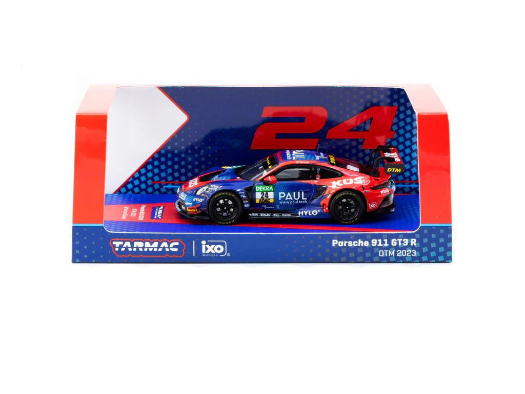 Tarmac Works - Hobby64 - #T64-084-23DTM24 - Porsche 911 GT3 R # 24 - DTM2023 - 1/64