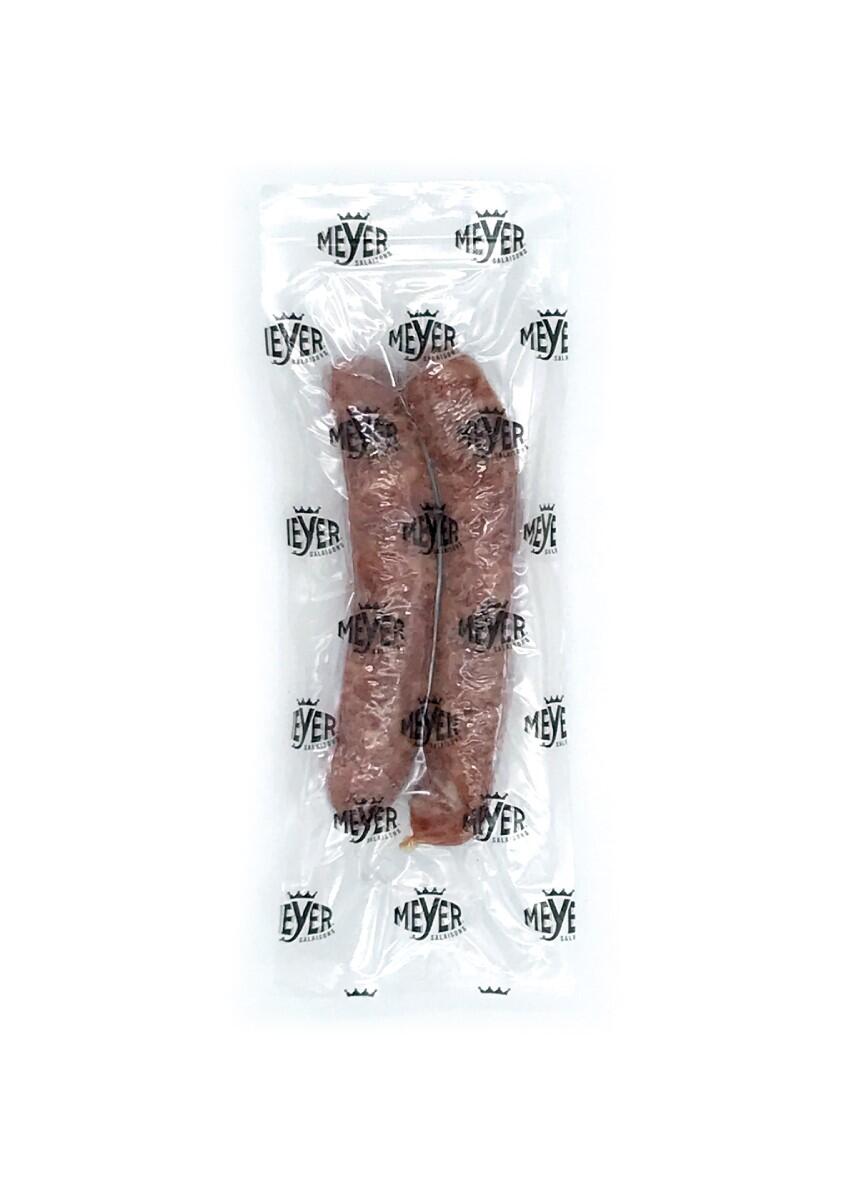 Meat products, raw eater sausage, 2 pieces