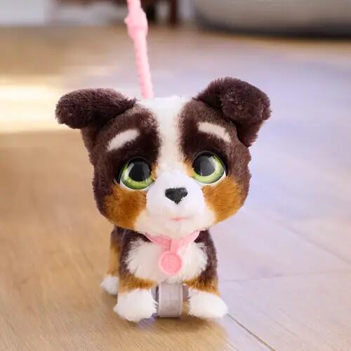 furReal Walk-A-Lots Bernadoodle peluche interactive avec mouvement et son (20 cm)