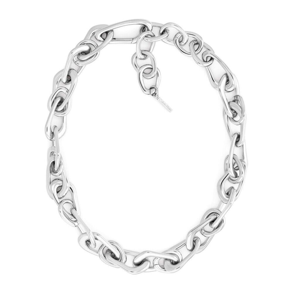 Calvin Klein - 35000745 - collier - pour femmes - argenté - 35+8,5 cm