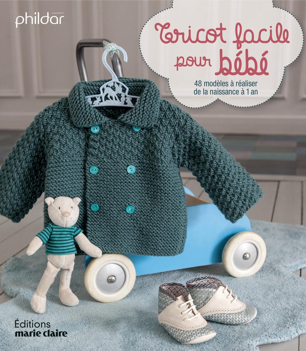 Tricot facile : tricoter pour bébé - Marie Claire