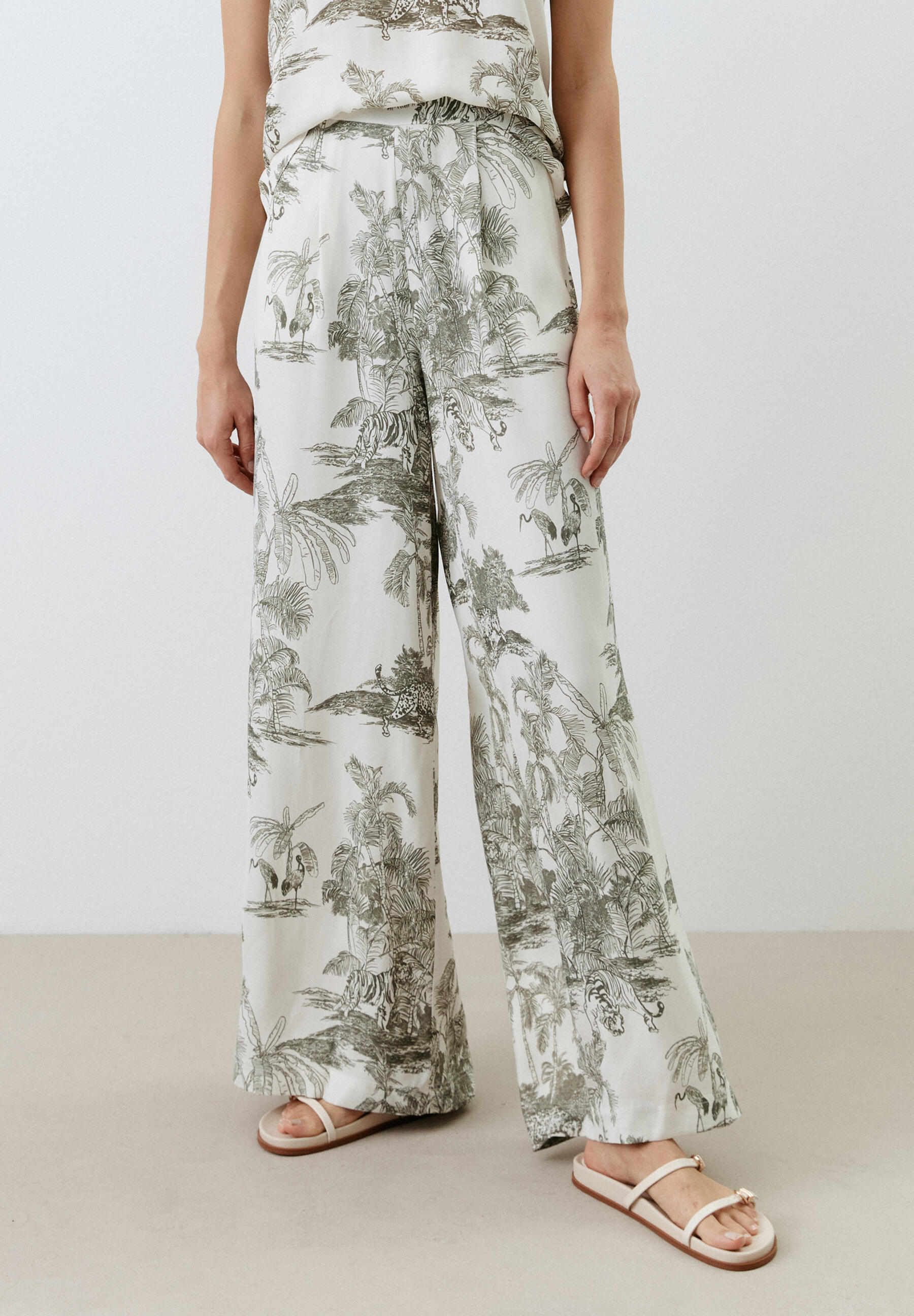 Palazzo Pants Jungle