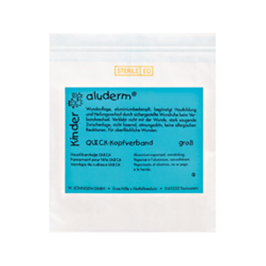 ALUDERM KINDER-QUICKKOPFVERBAND, GROSS