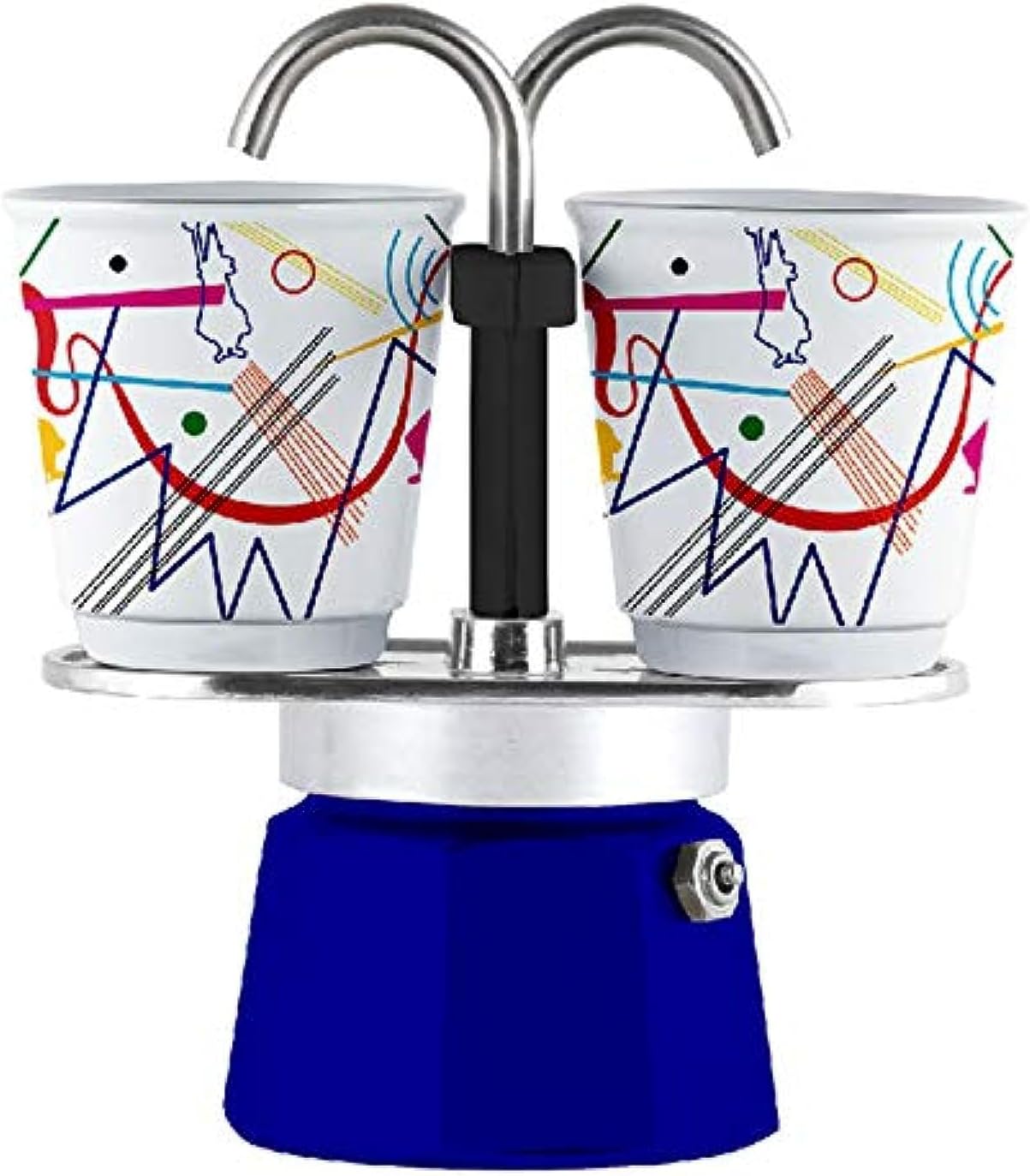 BIALETTI MOKA SET MINI EXPRESS R KANDINSKY +2 BICC. 0001407/MR