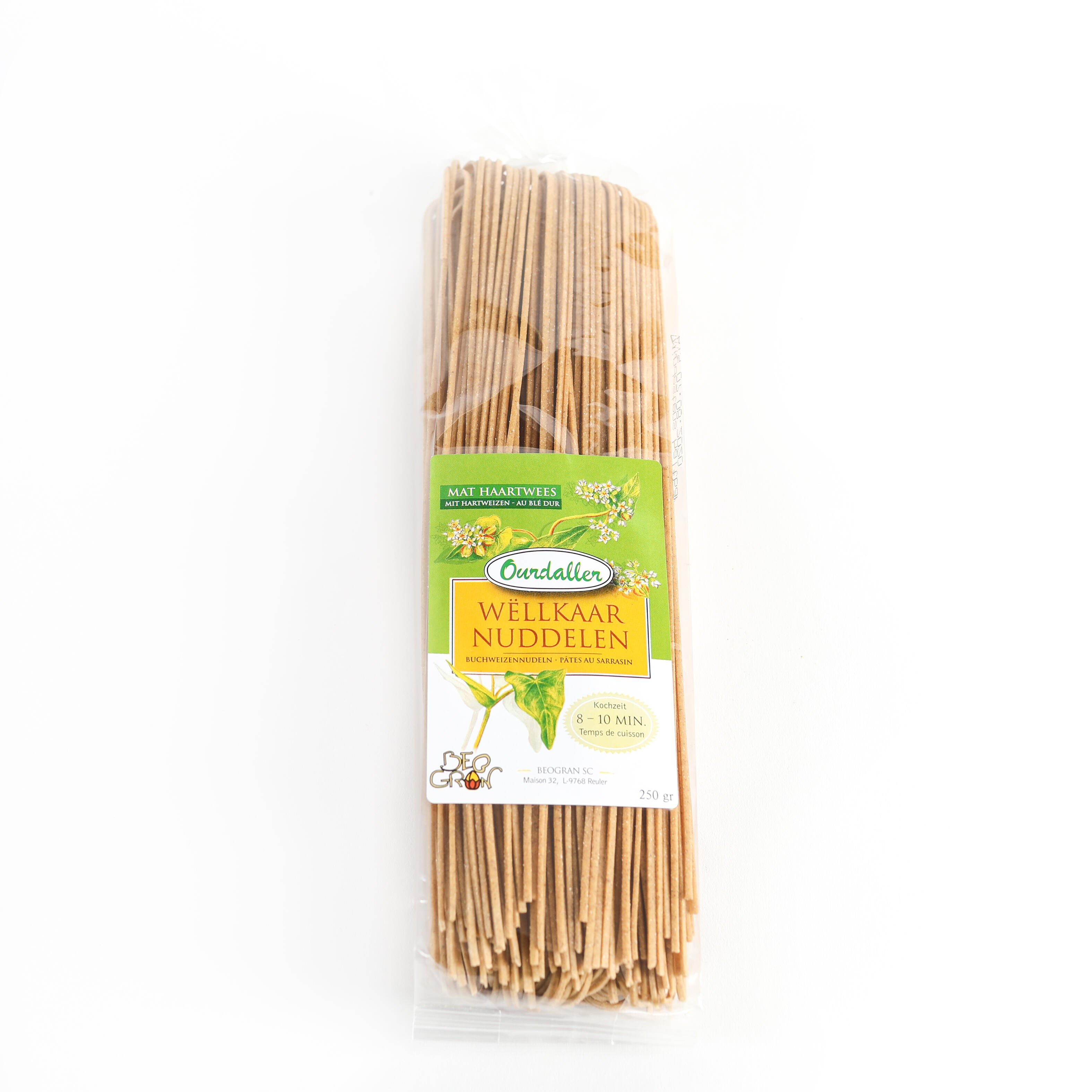 Buckwheat pasta "SPAGHETTI" with durum wheat semolina