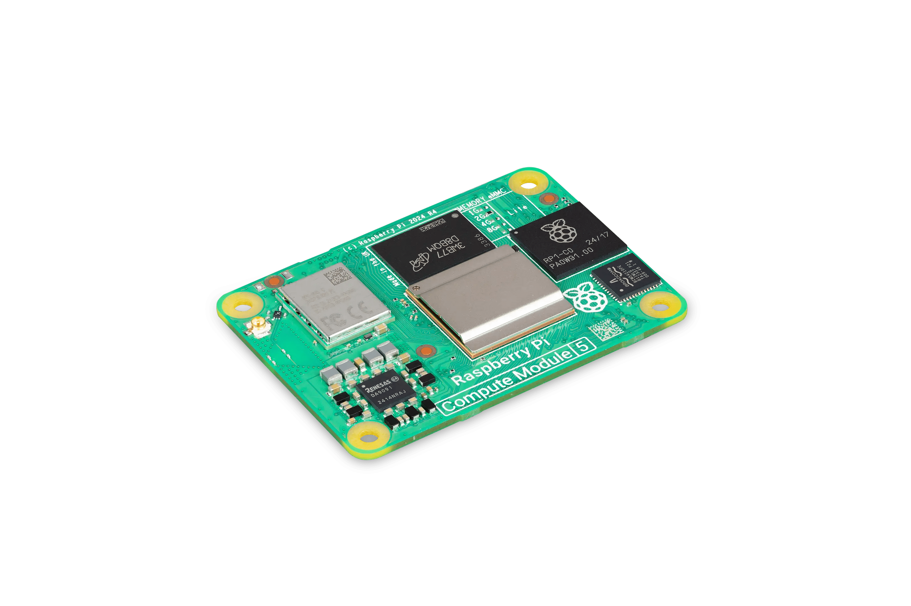 Compute Module CM5 Lite, 16 Go de RAM / 0 Go d'eMMC, Non-Wireless CM5016000  (SC1574)