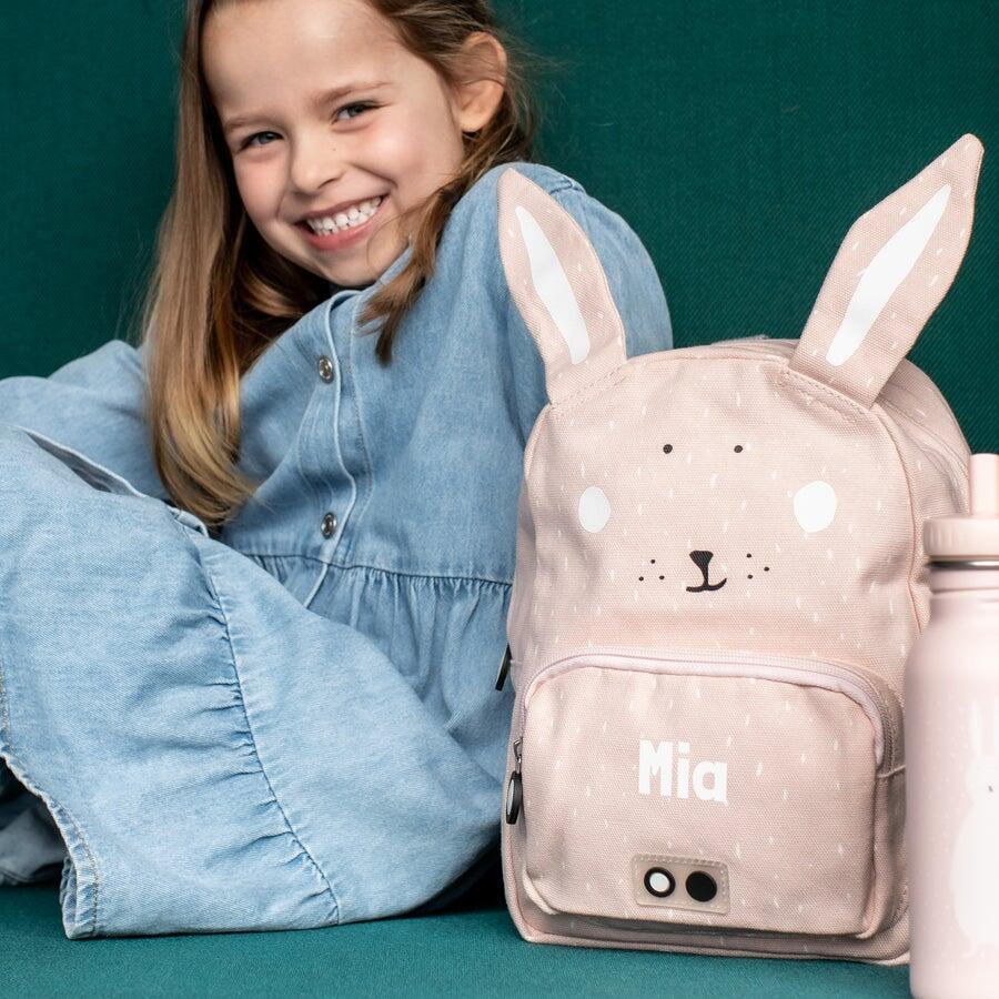 Personalisierter Kindergartenrucksack: Mrs. Rabbit