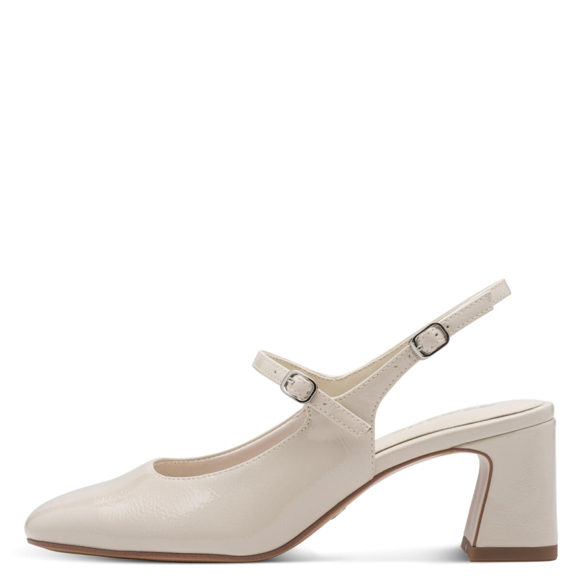 Elegante Slingpumps mit Blockabsatz und verstellbarem Riemchen