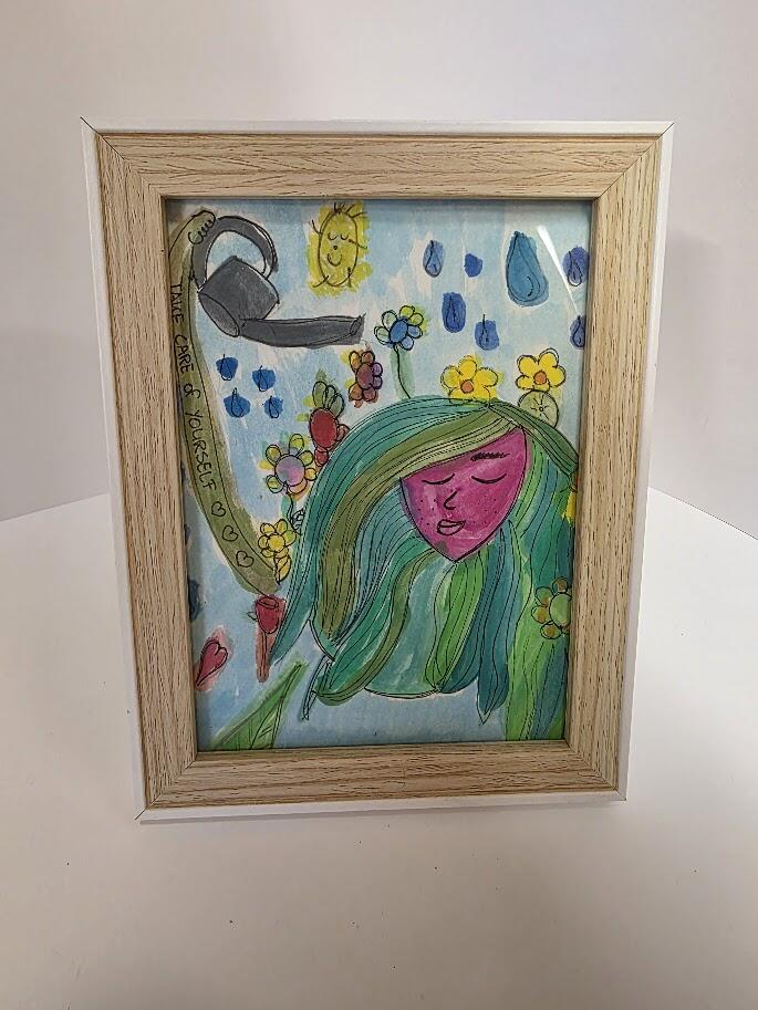 Bilderrahmen Take care of yourself