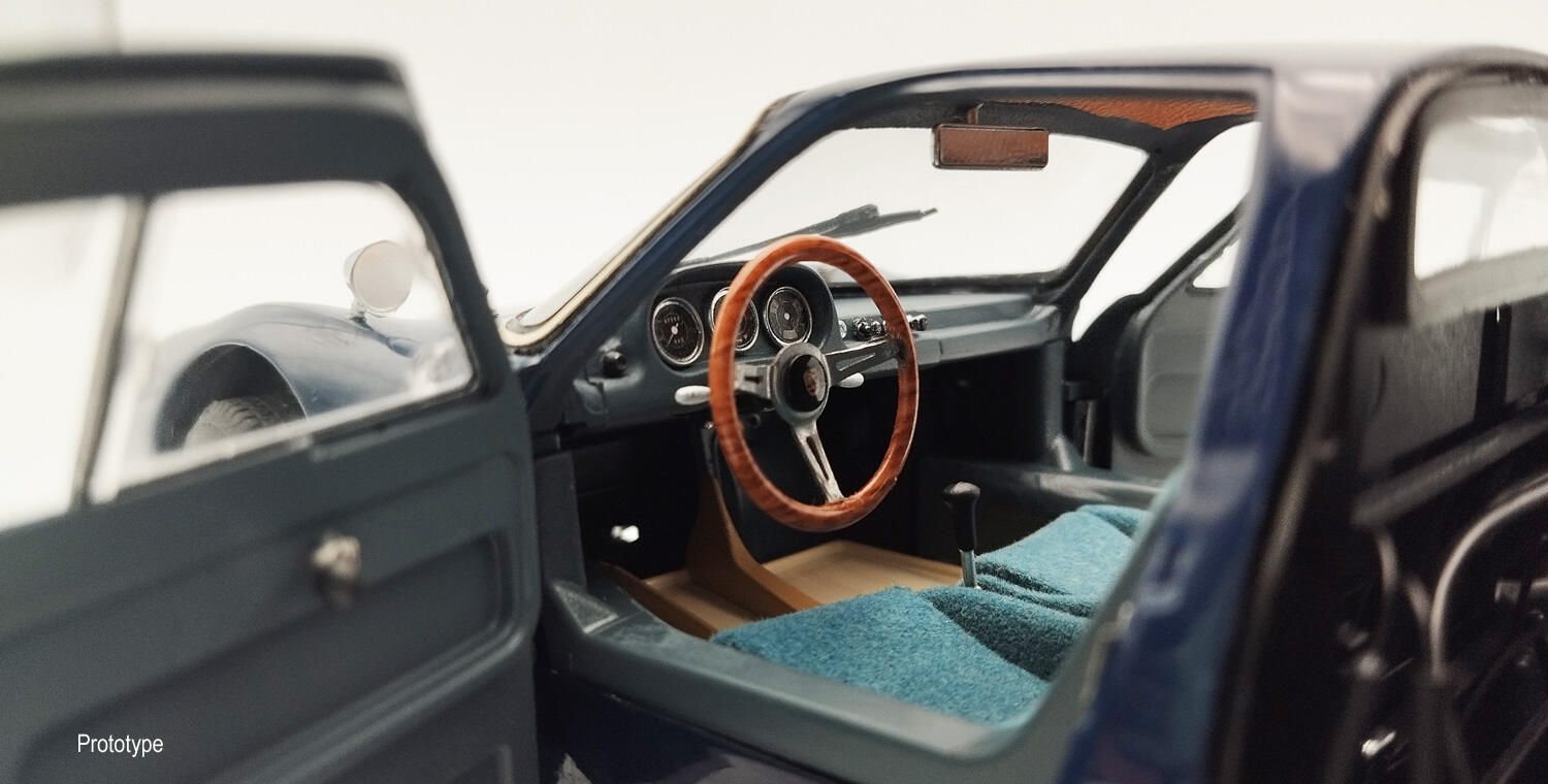 CMC 1:18 Porsche 904 Carrera GTS #150 2nd Rallye Monte Carlo 1965 Böhringer, Wütherich M-231 model car M-231