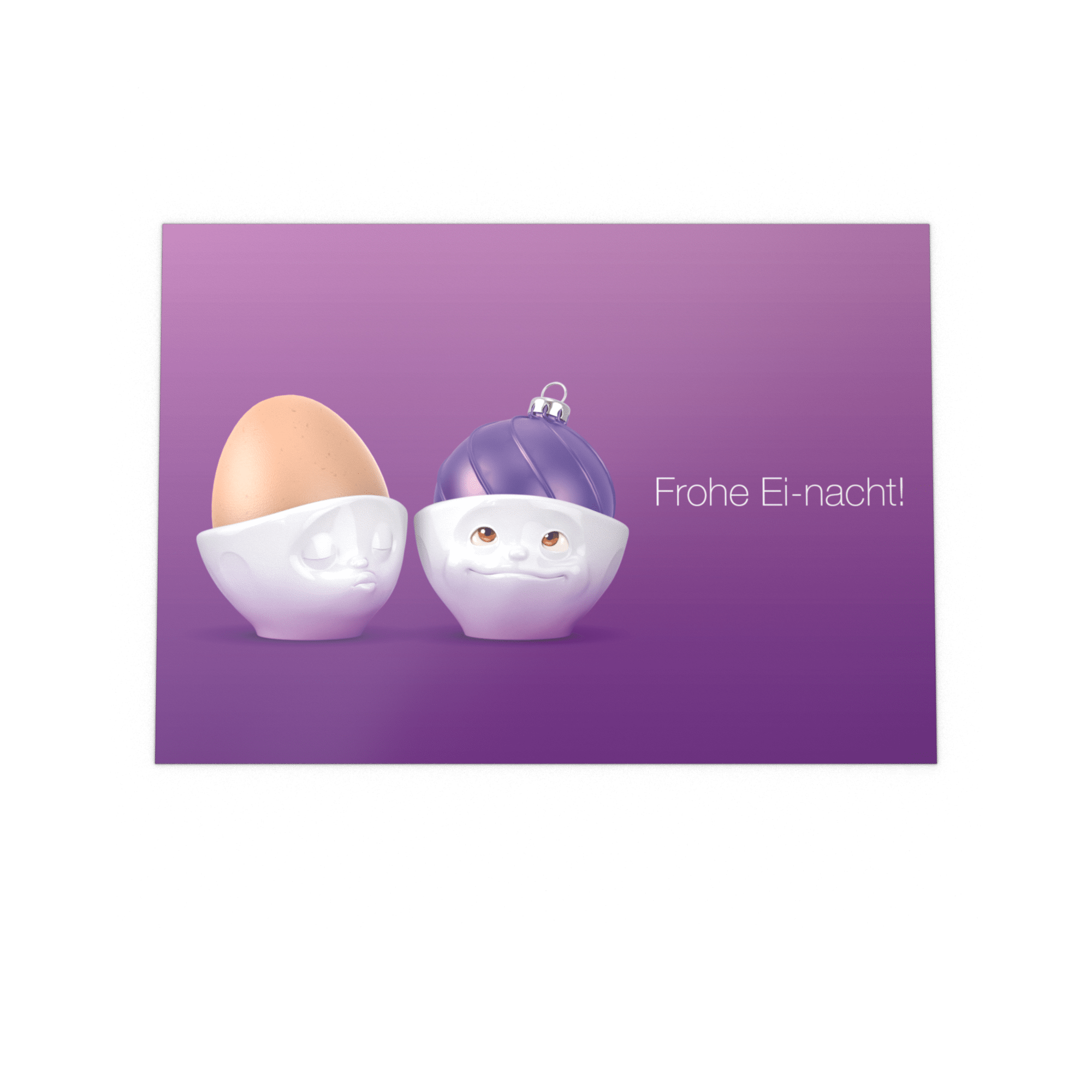Fiftyeigth Carte Postale - Eggy night