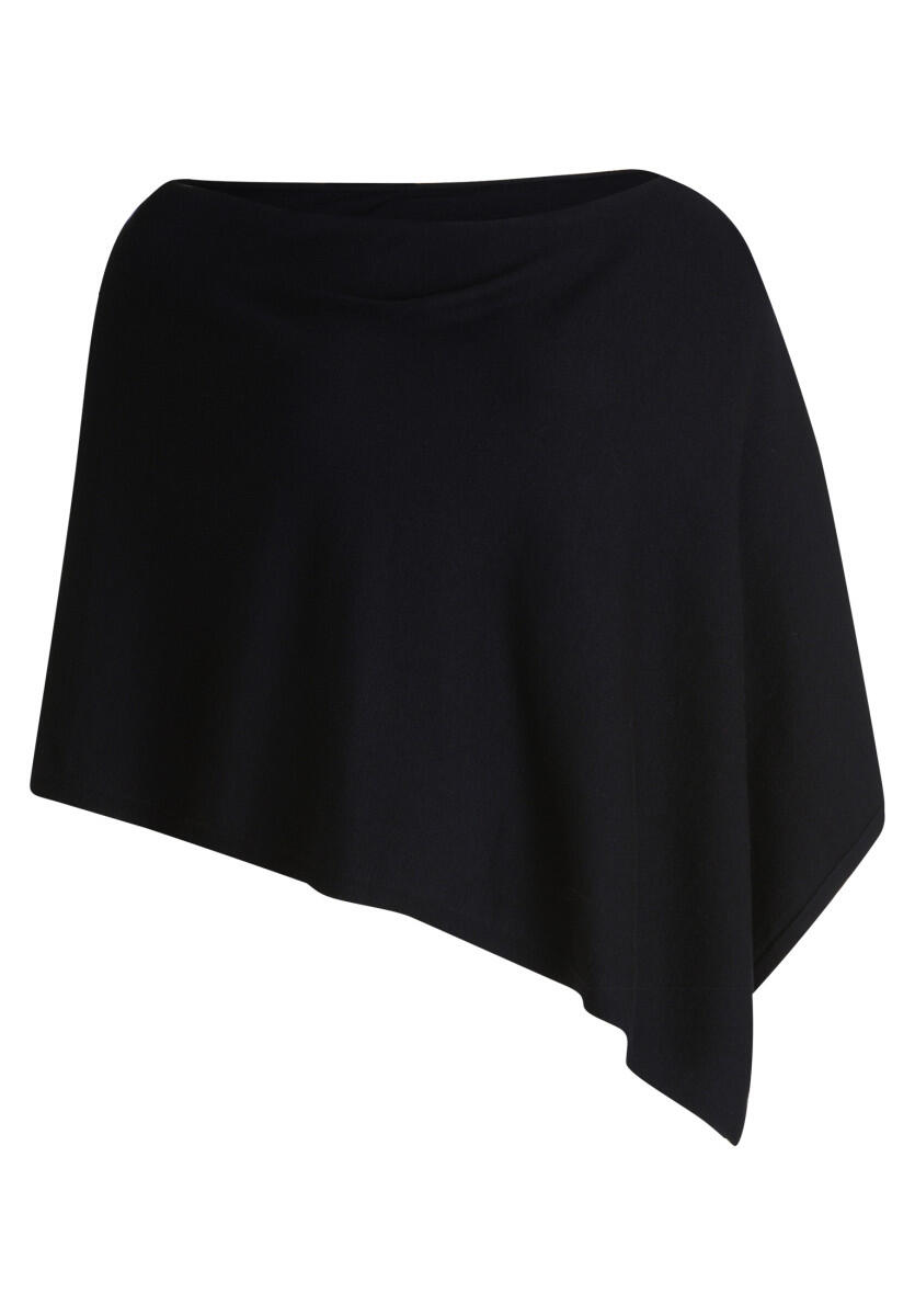 Strick-Poncho