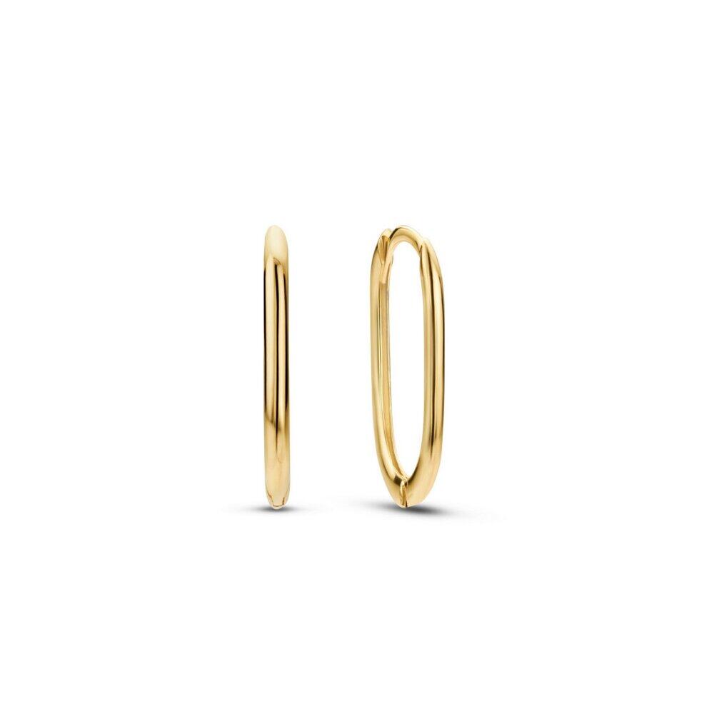 Jackie Gold - JKE22.255 - Earrings - Women's - 14K Yellow Gold - Grand Place - 14mm