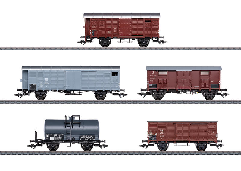 Märklin HO scale Märklin 46575 5-piece freight car set | Letzshop