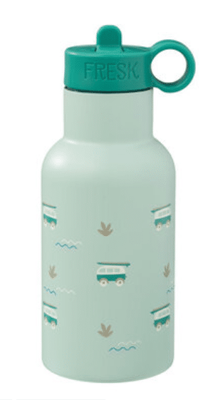 FRESK Nordic Flask thermos bottle 350ml, 2 closures, retractable straw + thermos closure, color: Surf Boy