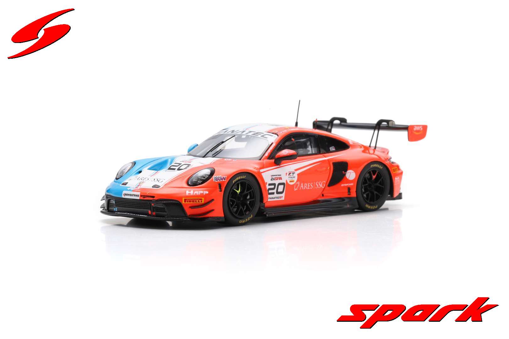 Spark Models SB708 Porsche 911 GT3 R (992) No.20 Huber | Letzshop
